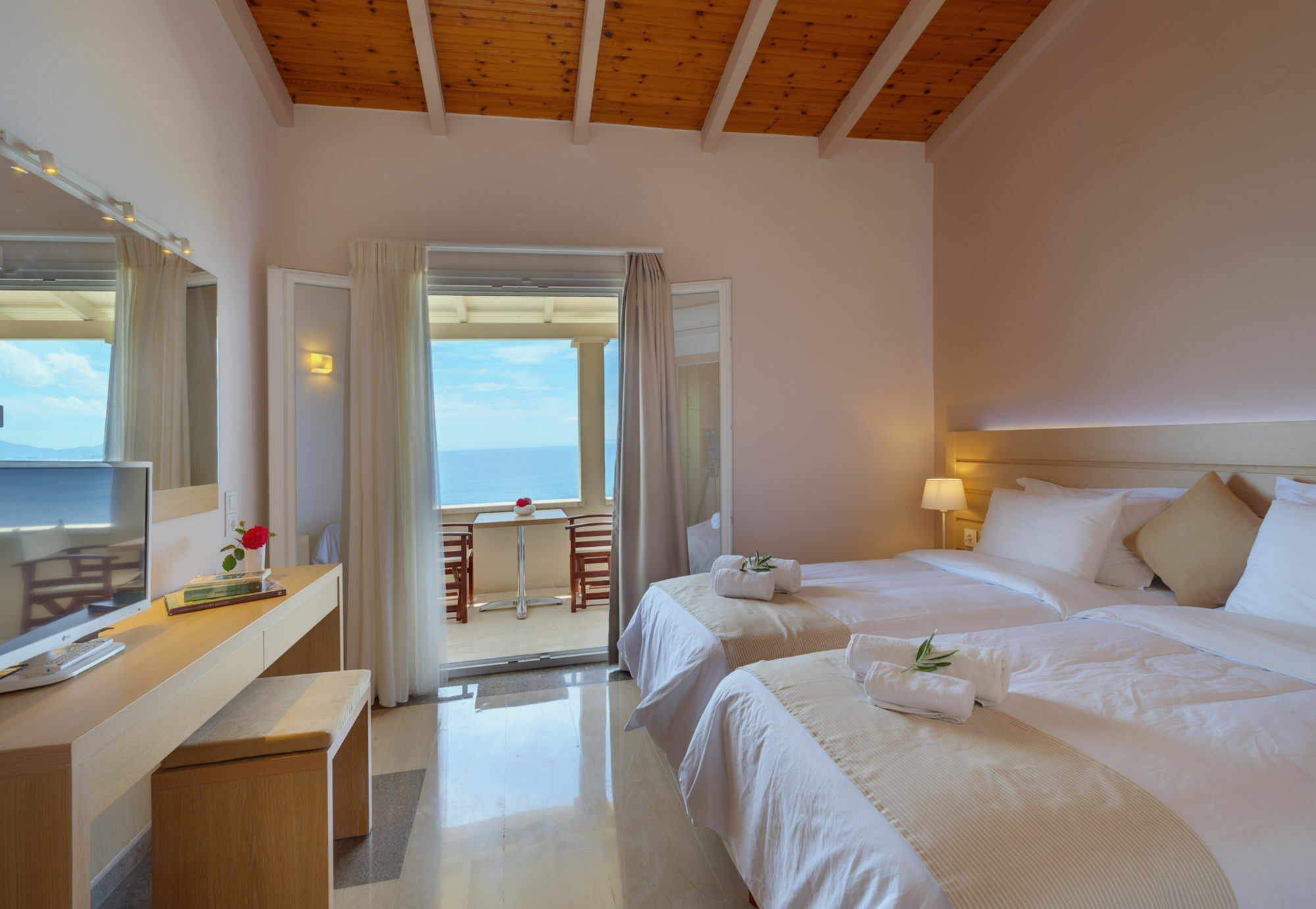 Krouzeri Beach Apartments Katavolos Экстерьер фото